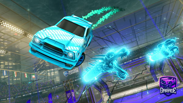 A Rocket League car design from Imthegrts