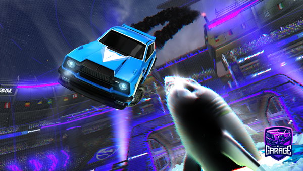 A Rocket League car design from manaca