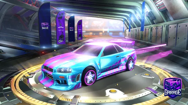 A Rocket League car design from Wsup73