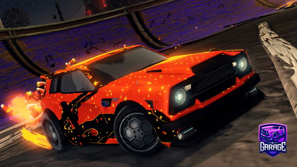 A Rocket League car design from fennecwarrior