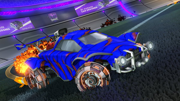 A Rocket League car design from Cal_McNic38