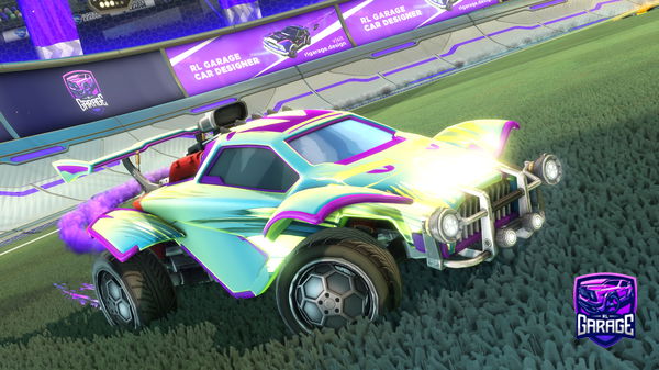 A Rocket League car design from LincolnG07