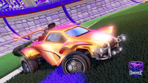 A Rocket League car design from Xander_LOL