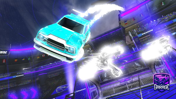 A Rocket League car design from Charlot11