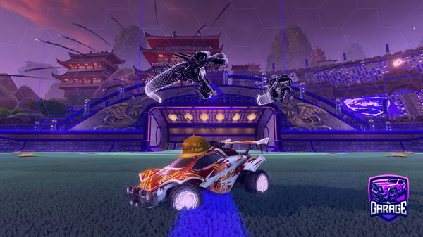 A Rocket League car design from XxrayoxX