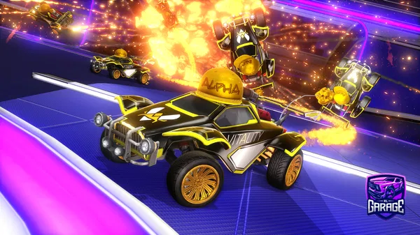 A Rocket League car design from jefleb26