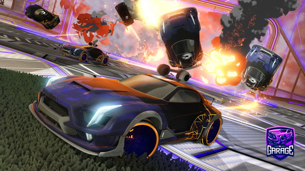 A Rocket League car design from LangerPG