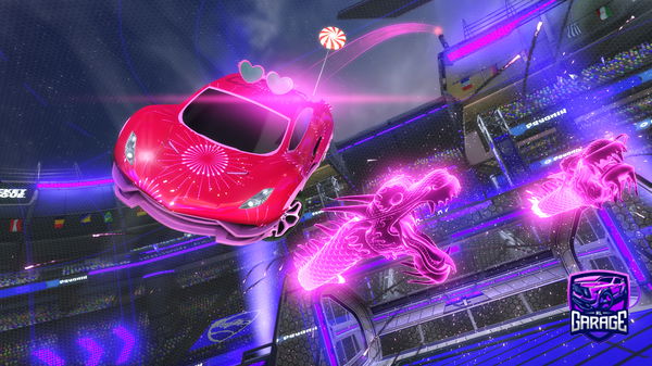 A Rocket League car design from Zenais