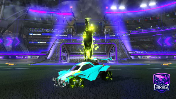 A Rocket League car design from PIUIRFIE