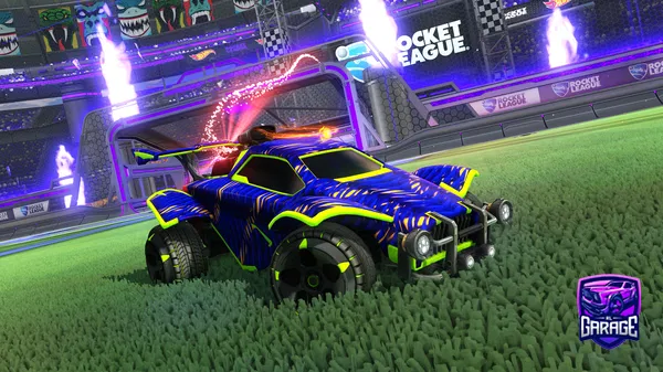 A Rocket League car design from RedvelGamer