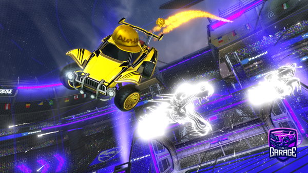 A Rocket League car design from DarkNinja7150_YT