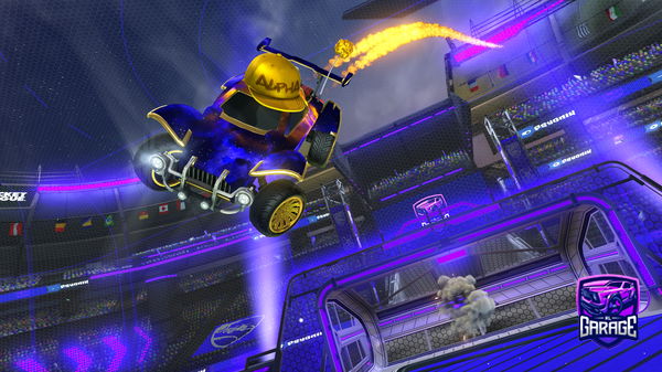 A Rocket League car design from TrueCarter1YT