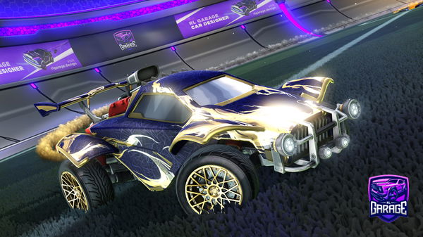 A Rocket League car design from Flip-_-myguy