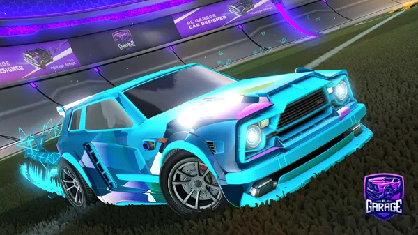 A Rocket League car design from Inchiki