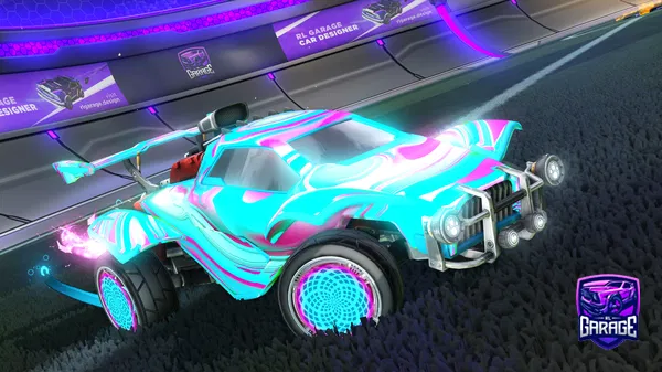 A Rocket League car design from thought_