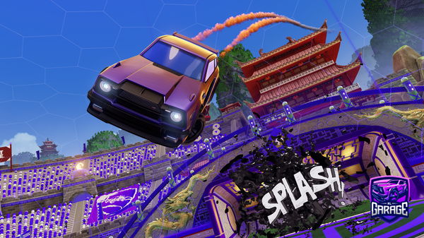 A Rocket League car design from Cosmotiz