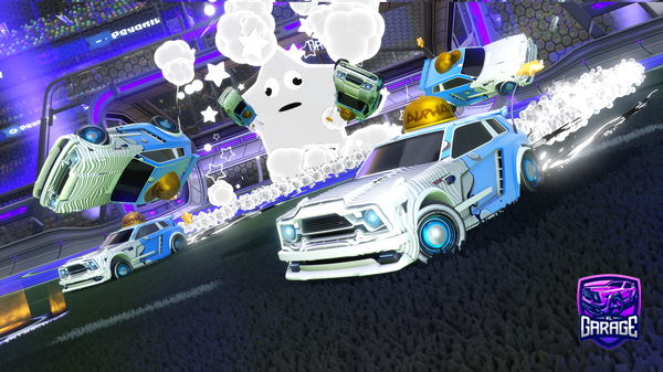 A Rocket League car design from MantarayNintendoSwitch