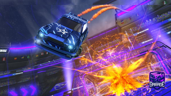 A Rocket League car design from Juicyfruit88572