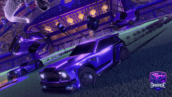 A Rocket League car design from 14point_down