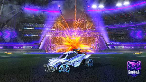 A Rocket League car design from MajikNinja91