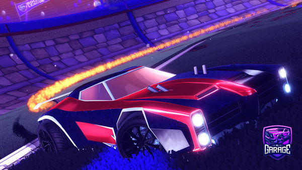 A Rocket League car design from Opai_Senpai