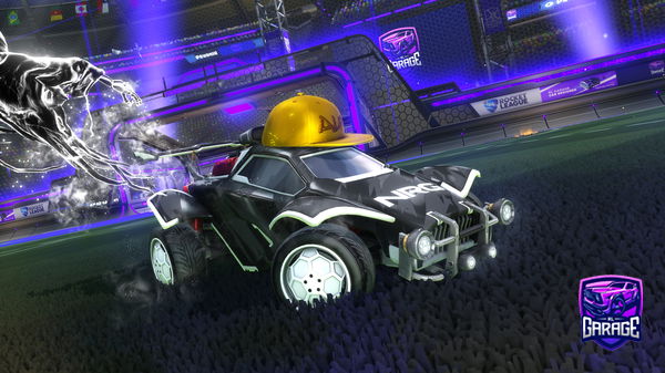 A Rocket League car design from Twitch_xd5