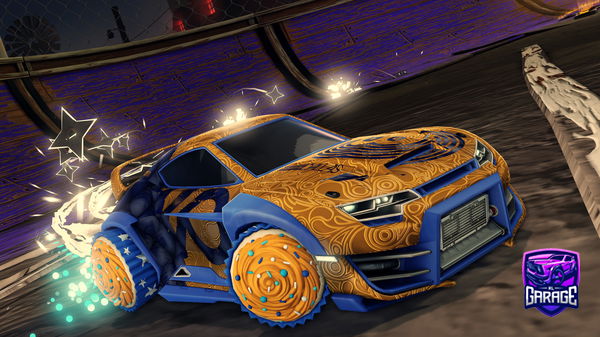 A Rocket League car design from JULA11