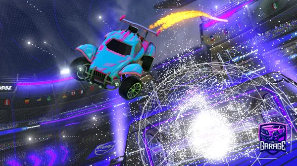 A Rocket League car design from Chofry23