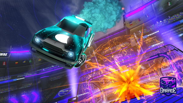 A Rocket League car design from MaF1oSnik1