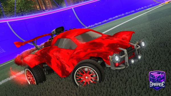 A Rocket League car design from Rdicko