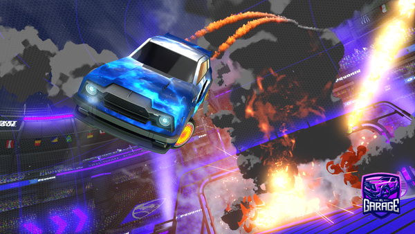 A Rocket League car design from GamingLegend788