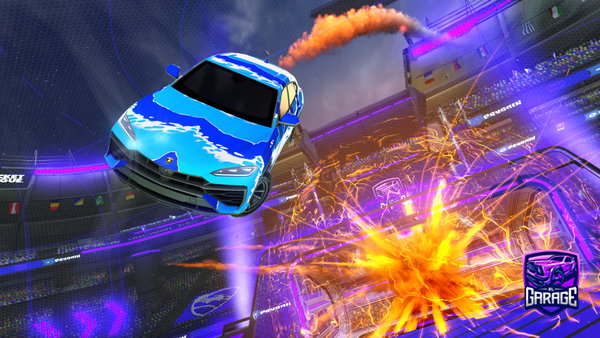 A Rocket League car design from Marcon0_0