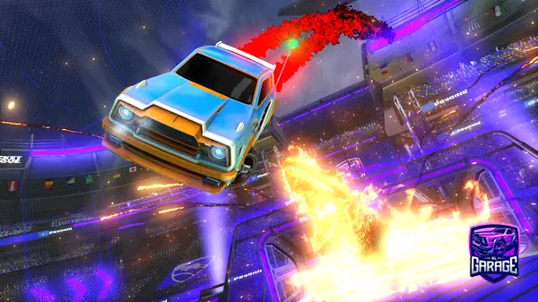 A Rocket League car design from NinjaLupa