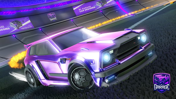 A Rocket League car design from Synoxia_