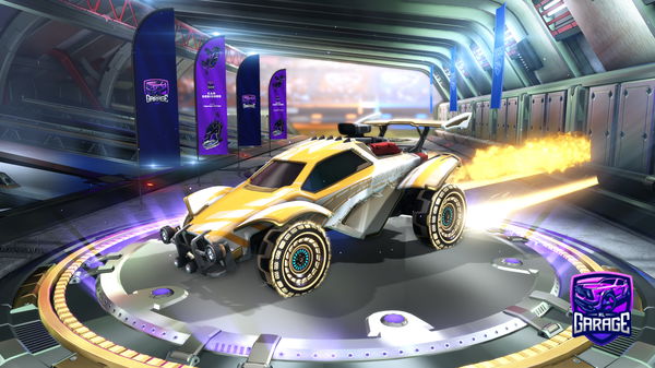 A Rocket League car design from Tapin