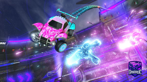 A Rocket League car design from NOTANAVERAGERLTRADER