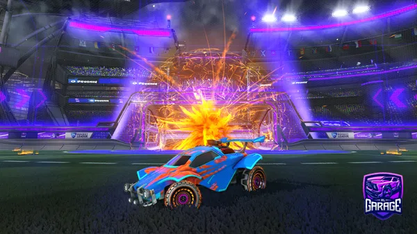 A Rocket League car design from racc00nagg