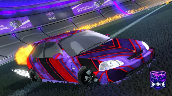 A Rocket League car design from Outburst