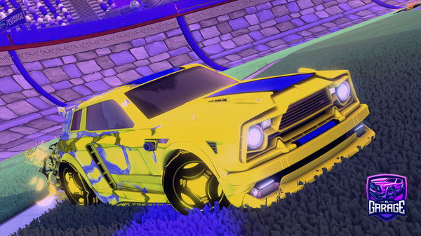 A Rocket League car design from OmTheBombMK1