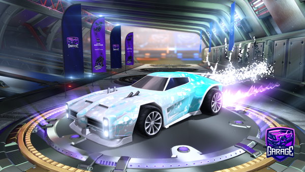 A Rocket League car design from djonko23