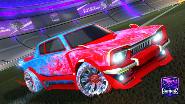 A Rocket League car design from Latini