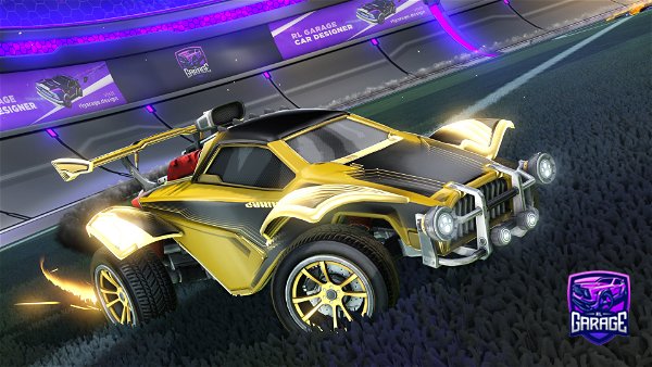 A Rocket League car design from Buy_My_Grips