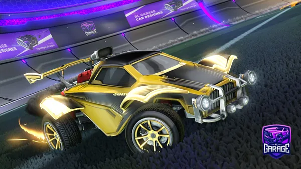 A Rocket League car design from Buy_My_Grips