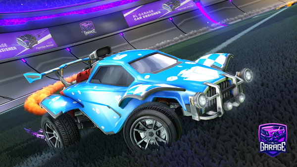 A Rocket League car design from Balleramir22