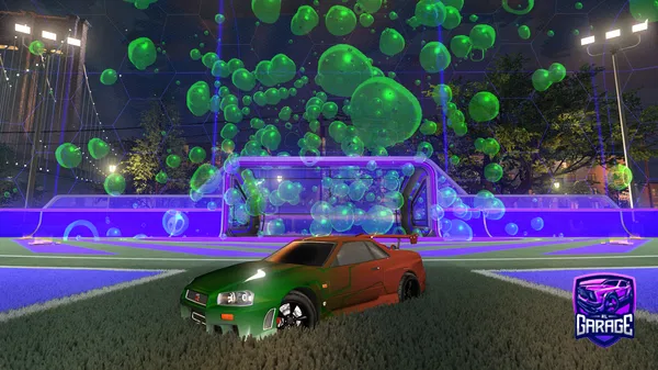 A Rocket League car design from Pizza07