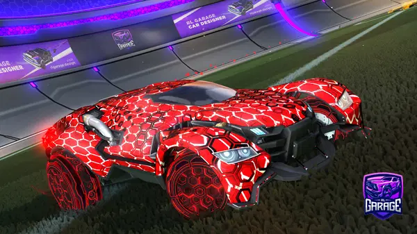 A Rocket League car design from Chikennug3ts