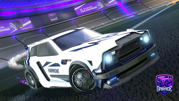 A Rocket League car design from Posao