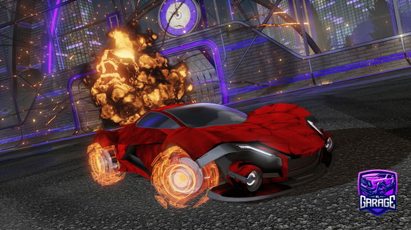 A Rocket League car design from Chocoogamez