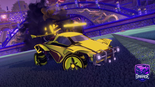 A Rocket League car design from Benjio