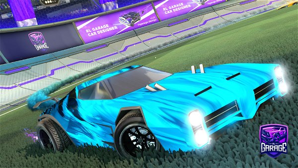 A Rocket League car design from iFrostyxs